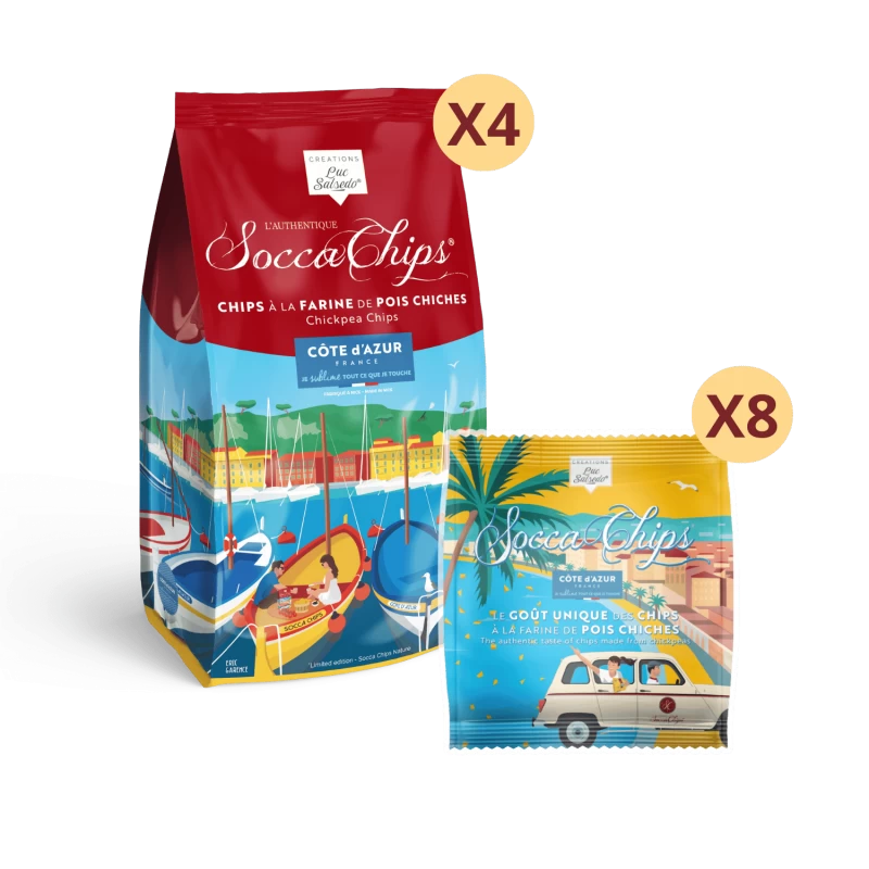 NEW ! Socca Chips® MIX 4 saveurs (copie)
